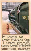 Rail Train Retro Vintage imtaking Vintage Advert A4 Photo Print