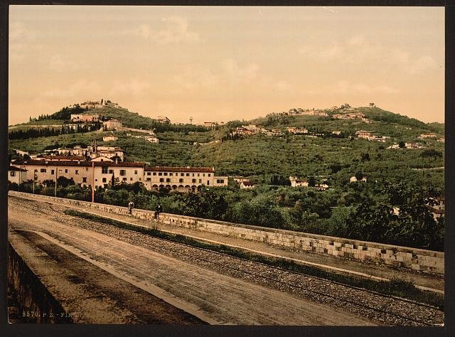 Railroad Florence Vintage A4 Photo Print