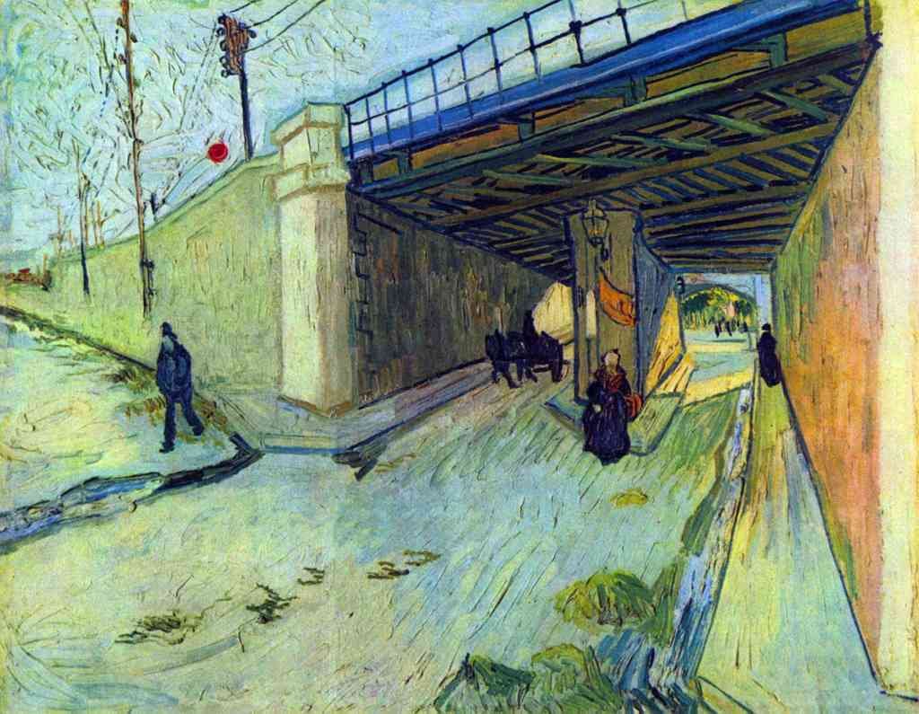 Railway Bridge On The Road To Tarascon Van Gogh A4 Photo Print