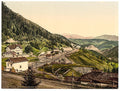 Railway and Hotel Stephanie Styria Vintage A4 Photo Print