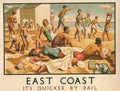 Railways Train Travel R13 Vintage Advert A4 Photo Print