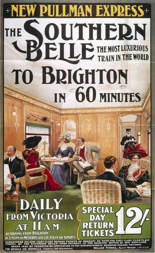 Railways Train Travel R29 Vintage Advert A4 Photo Print