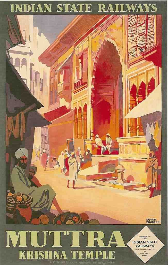 Railways Train Travel R49 Vintage Advert A4 Photo Print