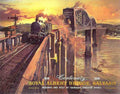 Railways Train Travel R60 Vintage Advert A4 Photo Print