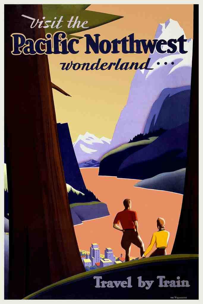 Railways Train Travel R66 Vintage Advert A4 Photo Print