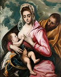 Raimundo de Madrazo raimundo de madrazo garreta holy family Art A4 Photo Print