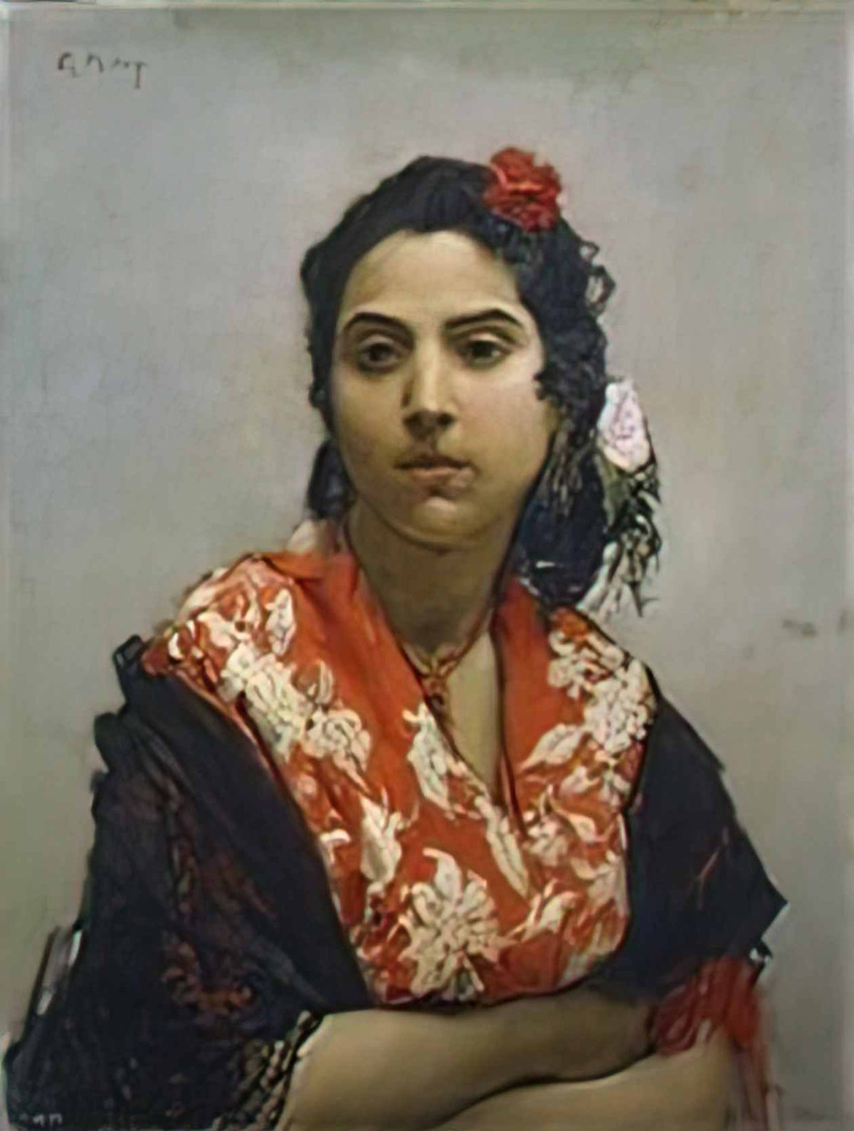 Raimundo de Madrazo raimundo madrazo gitana Art A4 Photo Print