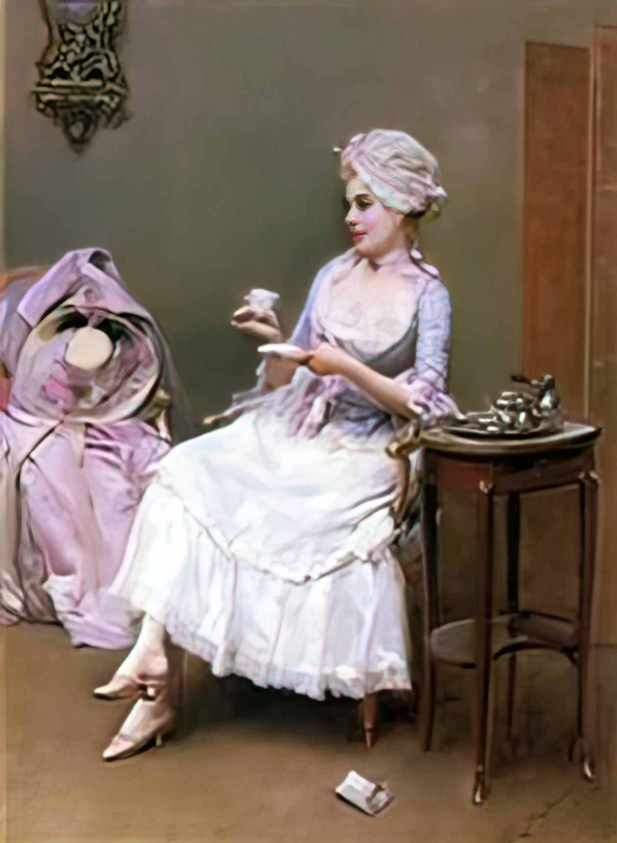 Raimundo de Madrazo raimundo madrazo hot chocolate Art A4 Photo Print
