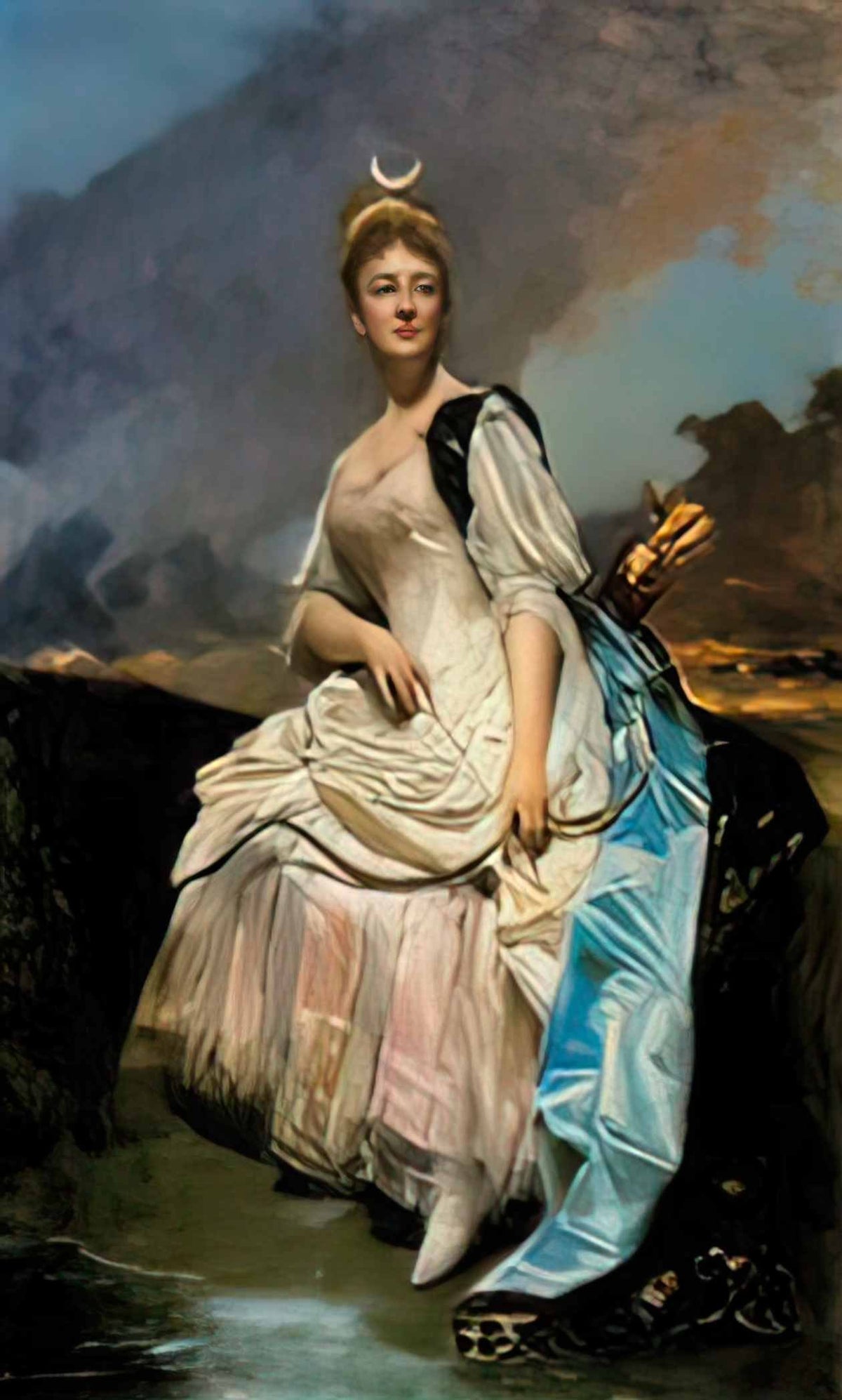 Raimundo de Madrazo raimundo madrazo marquise d hervey saint denys 2 Art A4 Photo Print