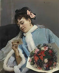 Raimundo de Madrazo raimundo madrazo the love letter Art A4 Photo Print