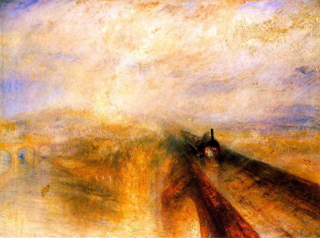 Rain Steam And Speed The Great Western Railway Turner Impressionism A4 Photo Print