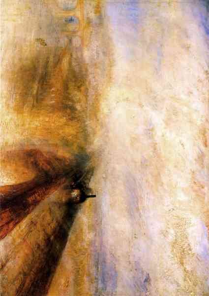 Rain Steam and Speed the Great Western Railway by Turner Impressionism A4 Photo Print