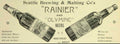 Rainier Olympics Beers Vintage Retro Advert Poster A4 Photo Print