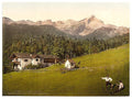 Raintalerbauer Partenkirchen Upper Bavaria Vintage A4 Photo Print