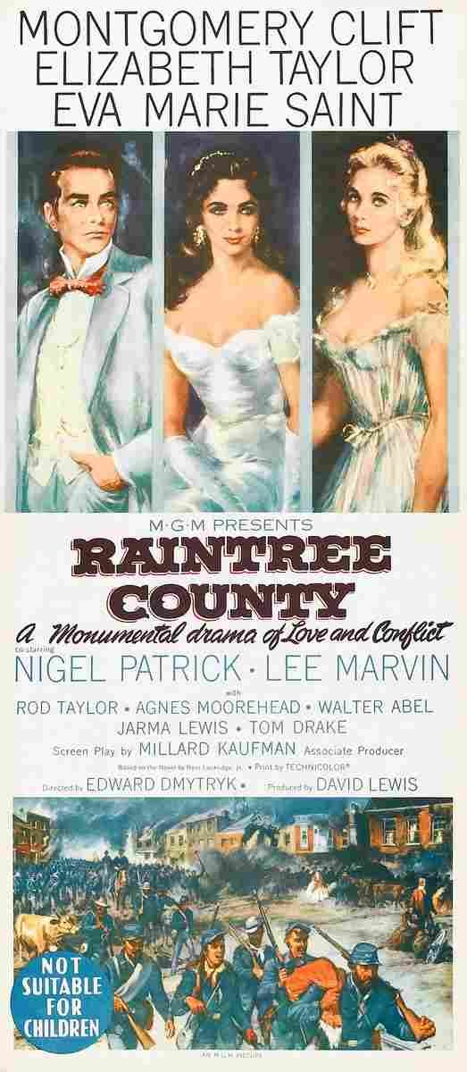 Raintree County 03  film star poster A4 Photo Print