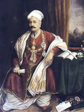 Raja Ravi Varma sir t madhava rao Art A4 Photo Print