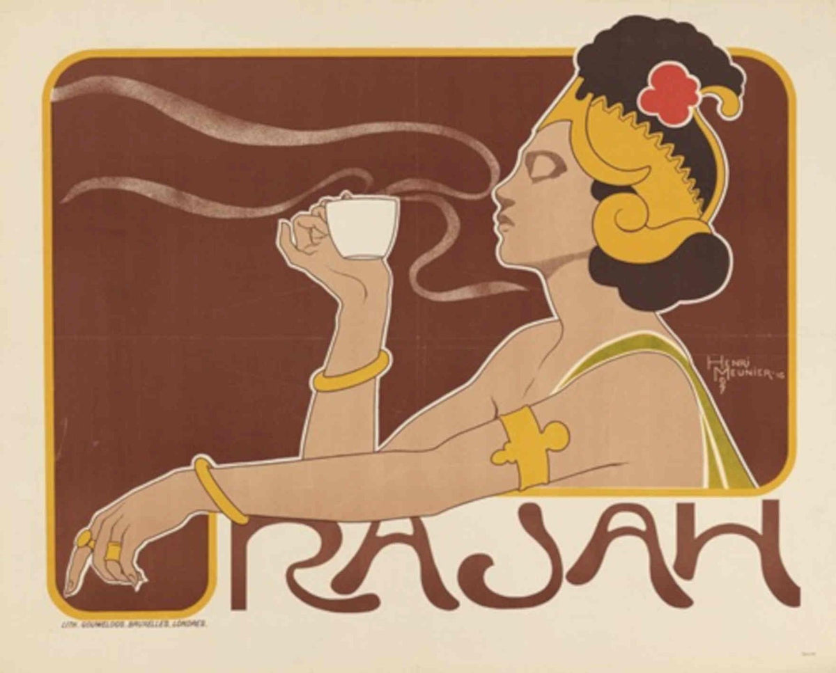 Rajan Poster Meunier Vintage Retro Advert Poster