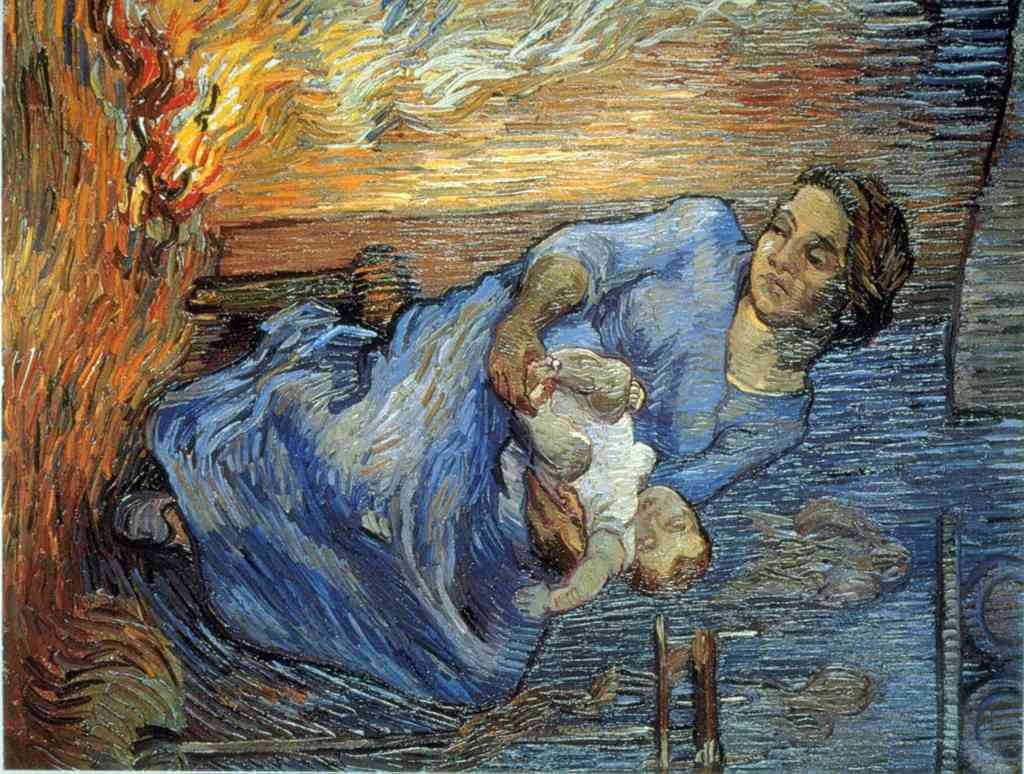 Rake Van Gogh A4 Photo Print