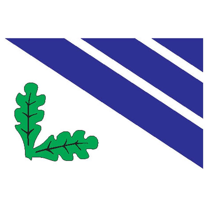 Rakvere Vald Flag N2786 A4 Photo Print