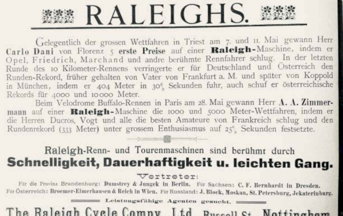 Raleigh Cycle Comp Vintage Retro Advert Poster A4 Photo Print