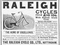 Raleigh Cycles Bicycle Vintage Retro Advert Poster A4 Photo Print