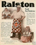 Ralston Breakfast Kids Vintage Retro Advert Ads A4 Photo Print