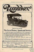 Rambler Model 25 Vintage Retro Advert Ads A4 Photo Print