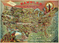 Rambles Through Country Vintage Retro Advert Poster
