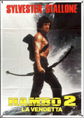Rambo 2 Vendetta Vintage Retro Advert Poster A4 Photo Print