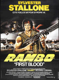 Rambo First Blood Vintage Retro Advert Poster A4 Photo Print