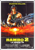 Rambo Vendetta Sunset Vintage Retro Advert Poster A4 Photo Print