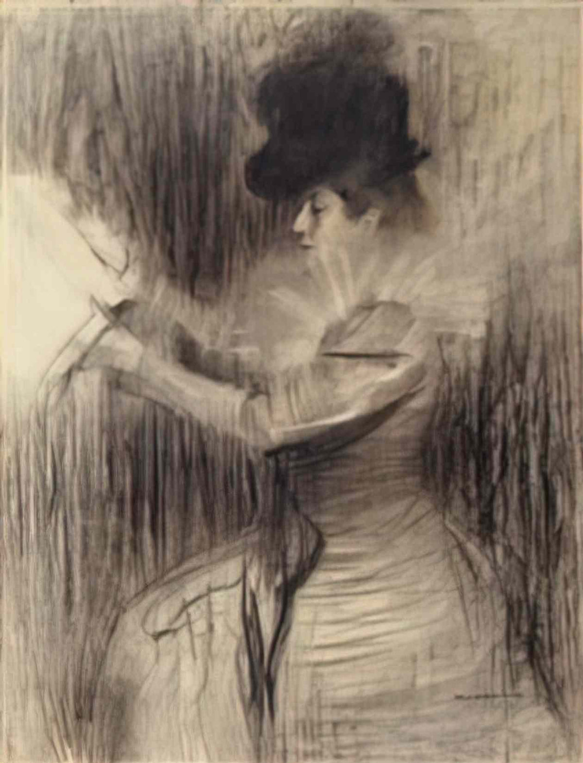 Ramon Casas ramon casas female figure Art A4 Photo Print