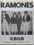 Ramones 1975 Punk Flyer A4 Photo Print