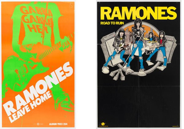 Ramones Punk Flyer A4 Photo Print