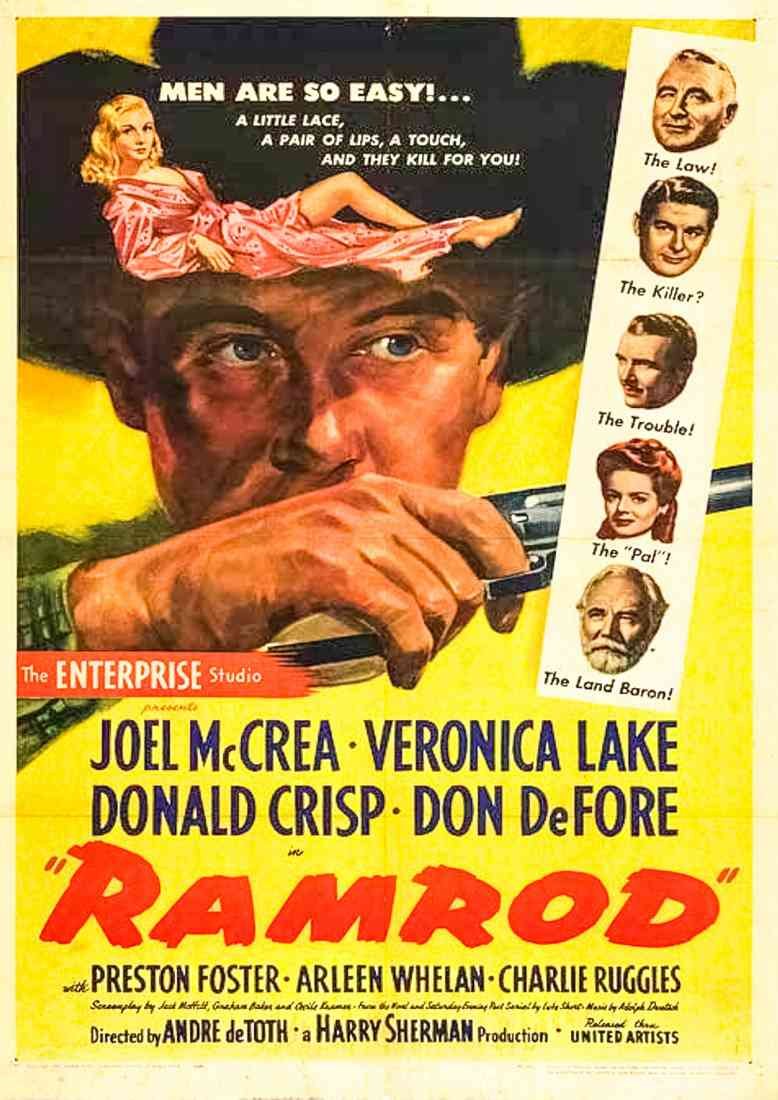 Ramrod Film Poster A4 Photo Print