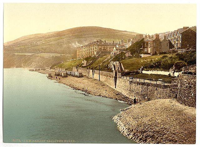 Ramsey Ballower Mount Isle of Man Vintage A4 Photo Print