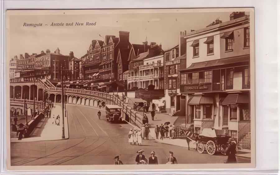 Ramsgate Arcade And New Rd Vintage A4 Photo Print