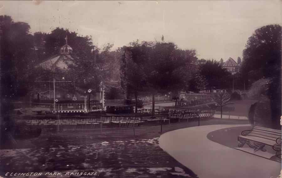 Ramsgate Ellington Park 1904 Vintage A4 Photo Print