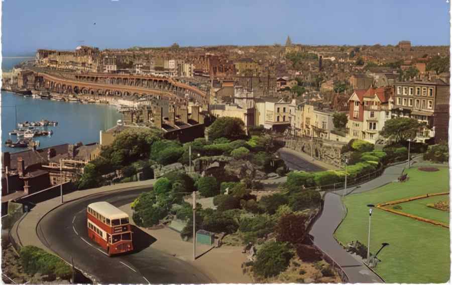 Ramsgate General View 1964 Vintage A4 Photo Print