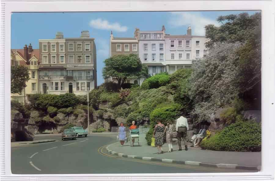 Ramsgate Madeira Walk Colour Vintage A4 Photo Print