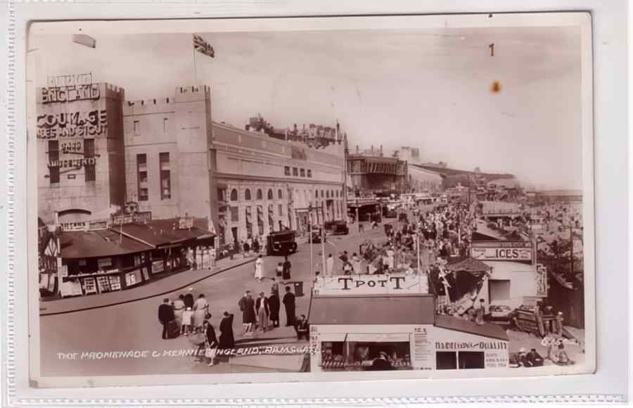 Ramsgate Merrie England 1939 Vintage A4 Photo Print