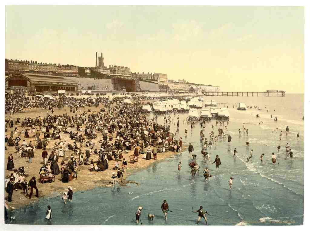 Ramsgate Sands England Vintage A4 Photo Print