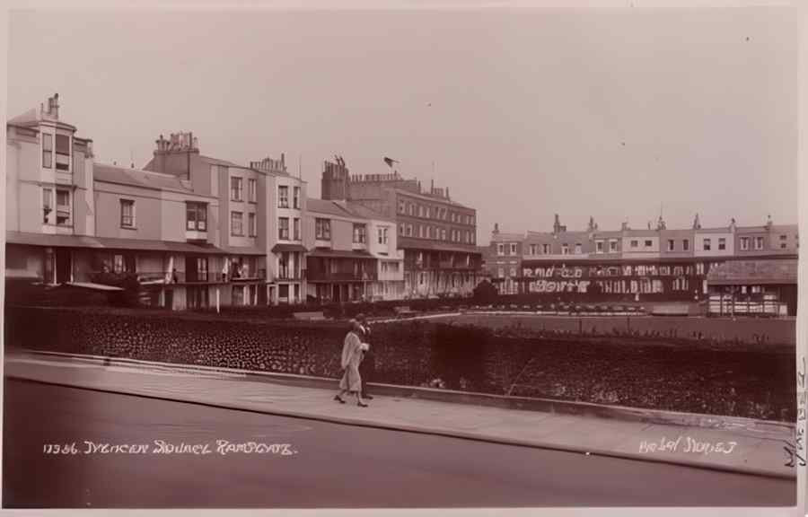 Ramsgate Spencer Square Vintage A4 Photo Print