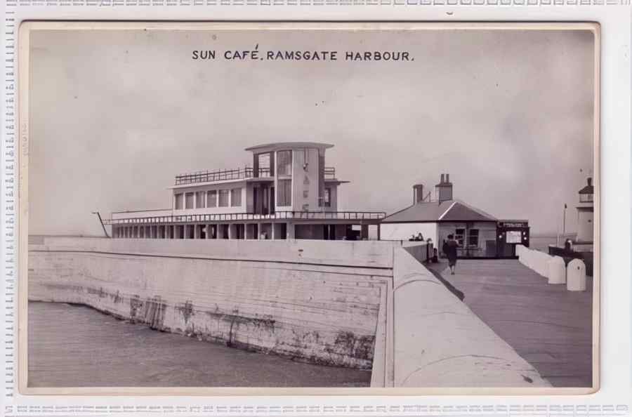 Ramsgate Sun Cafe Vintage A4 Photo Print