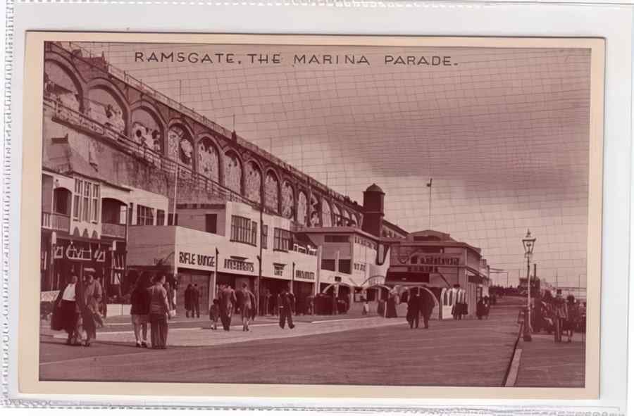 Ramsgate The Marina Vintage A4 Photo Print