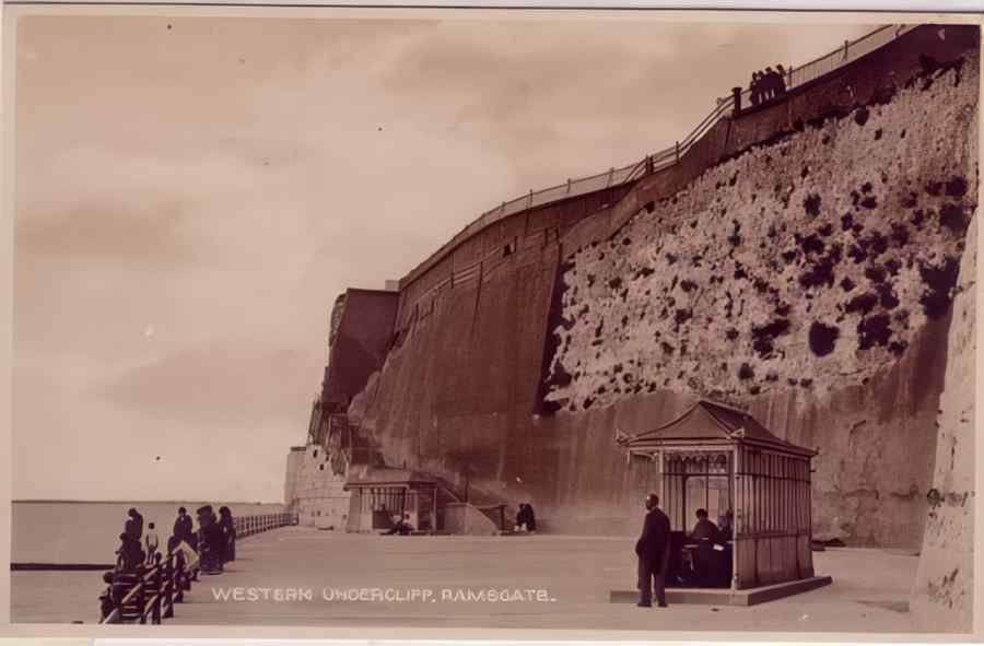 Ramsgate Undercliffe Vintage A4 Photo Print