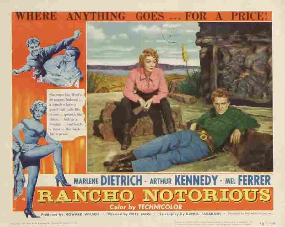 Rancho Notorious 04  film star poster A4 Photo Print