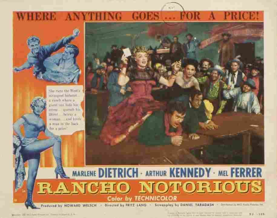 Rancho Notorious 06  film star poster A4 Photo Print