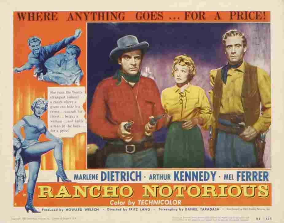Rancho Notorious 08  film star poster A4 Photo Print