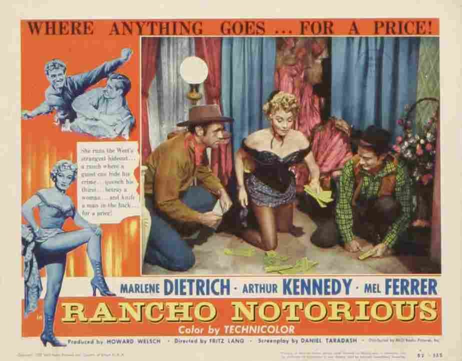 Rancho Notorious 09  film star poster A4 Photo Print